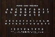 Mario Sans Font, a Handwritten Font by Inky Pixels (Thumbnail 2 of 4)