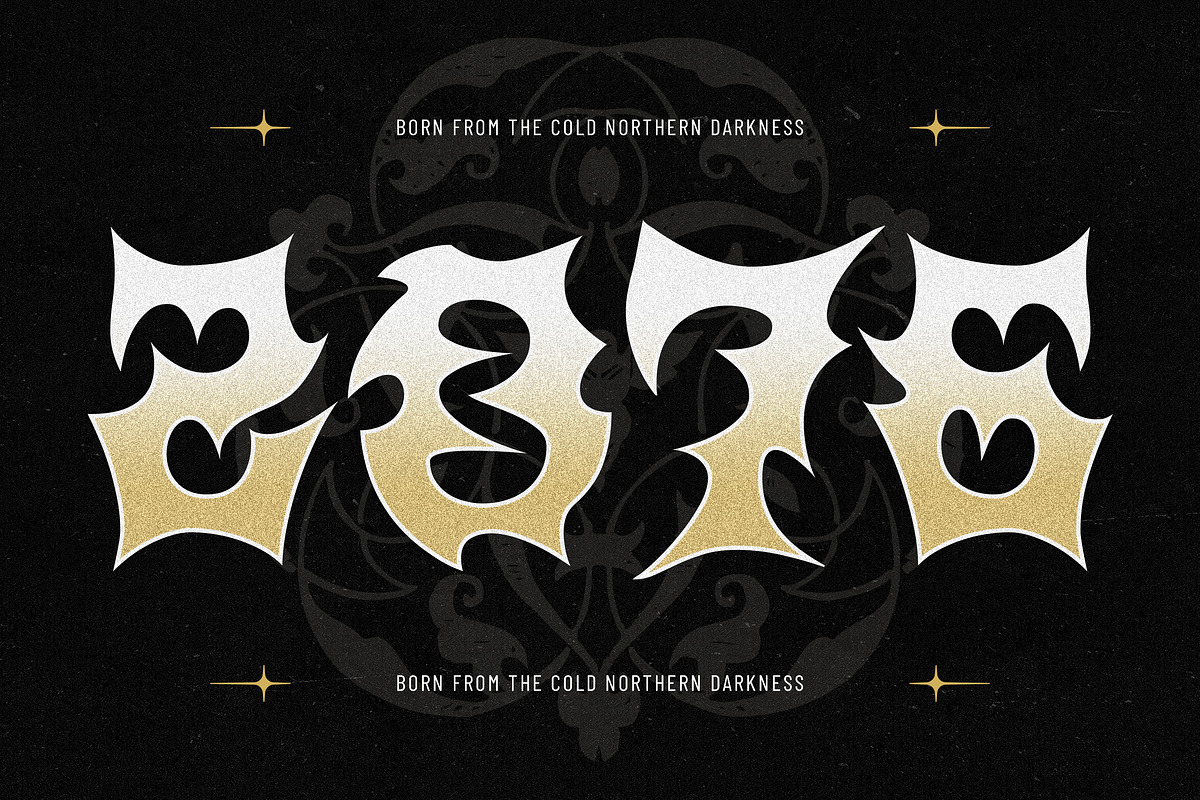Drivioz - Black Metal Game Font, a Blackletter Font by Typia Nesia (Photo 11 of 11)