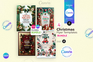 Christmas Flyer Template, a Flyer Template by Aam360