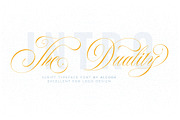 The Duality ✨, a Script Font by Alcode (Thumbnail 1 of 7)