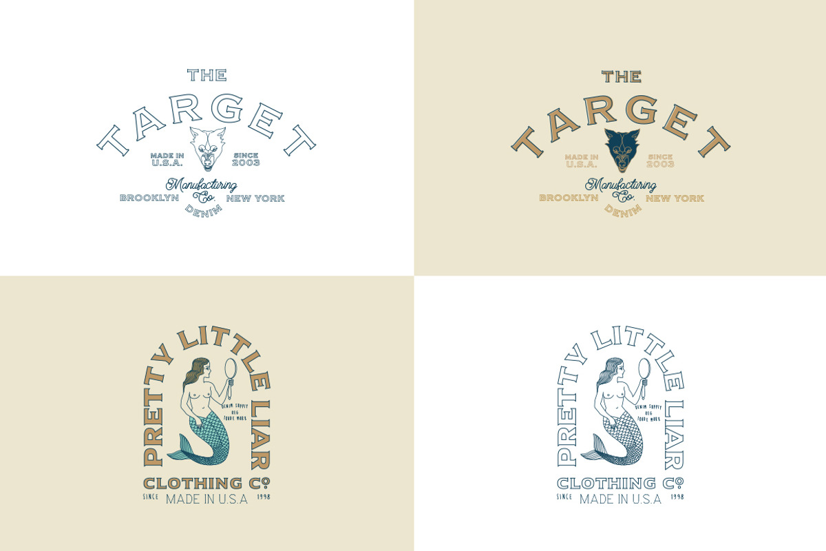 16 Hipster Logo Templates, a Branding & Logo Template by Liviu (Photo 4 of 13)