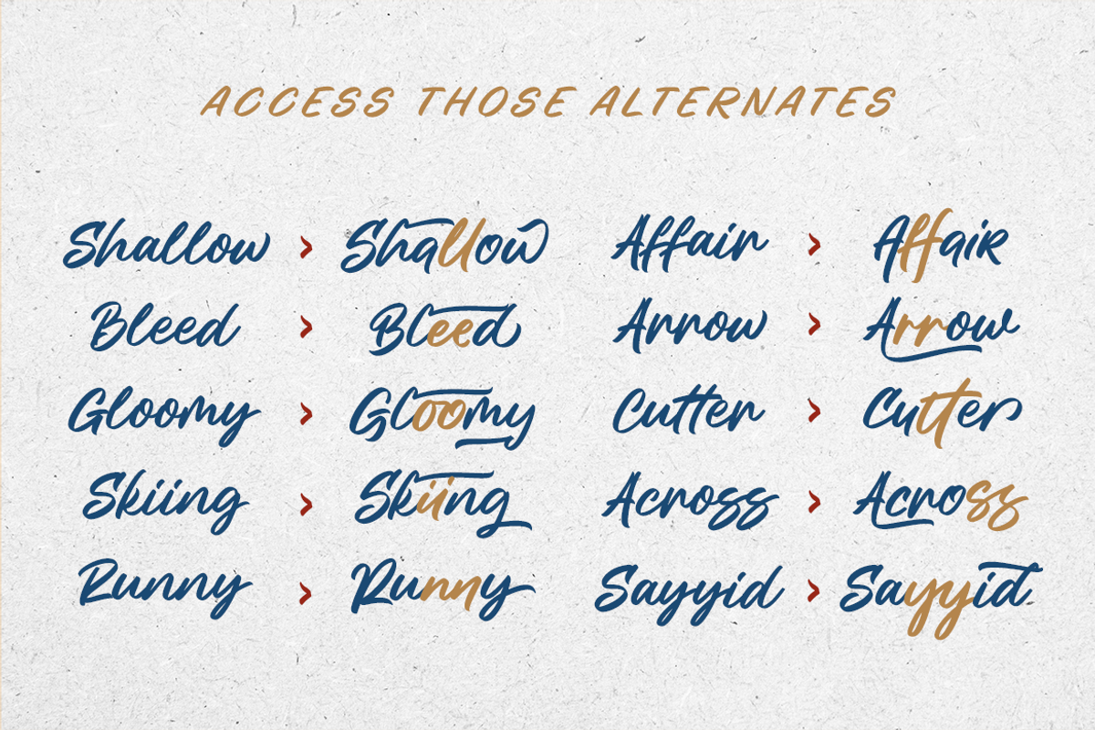 Alingtone • A Font Duo, a Script Font by azetypestudios.com (Photo 6 of 18)