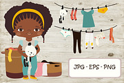 Paper doll, a Work Illustration by Svetlana Loseva (Thumbnail 1 of 5)