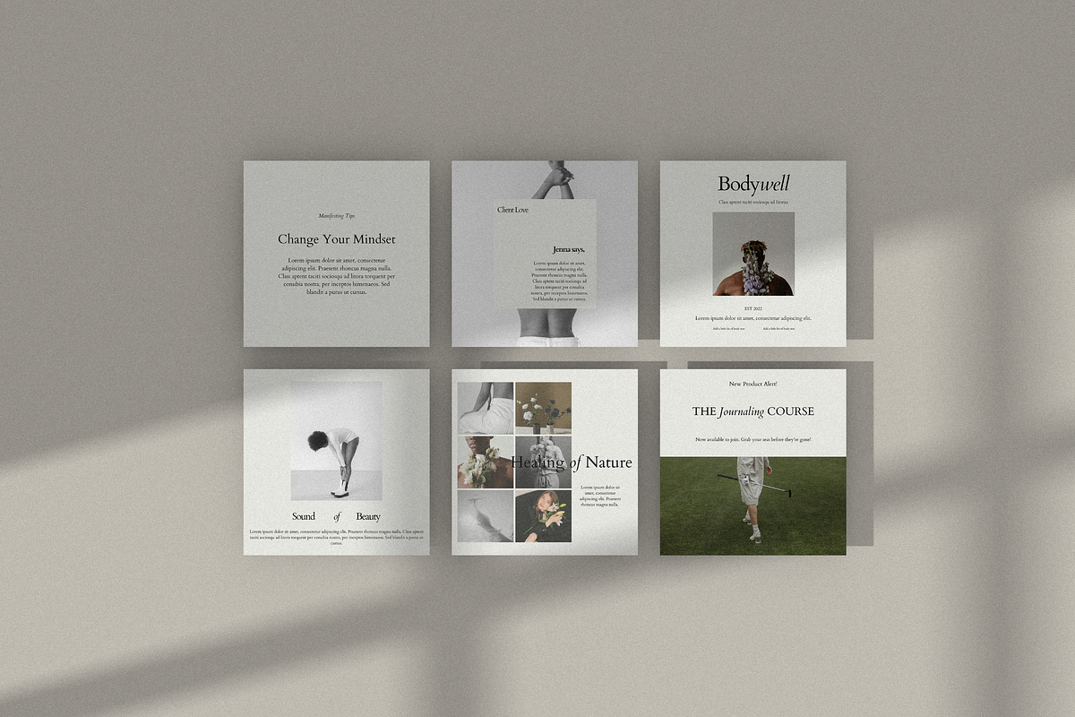 MIRA Social Media Templates, a Social Media Template by Alana Designed (Photo 3 of 7)