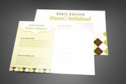 Women's Invitational Postcard, a Card Template by loswl (Thumbnail 2 of 2)