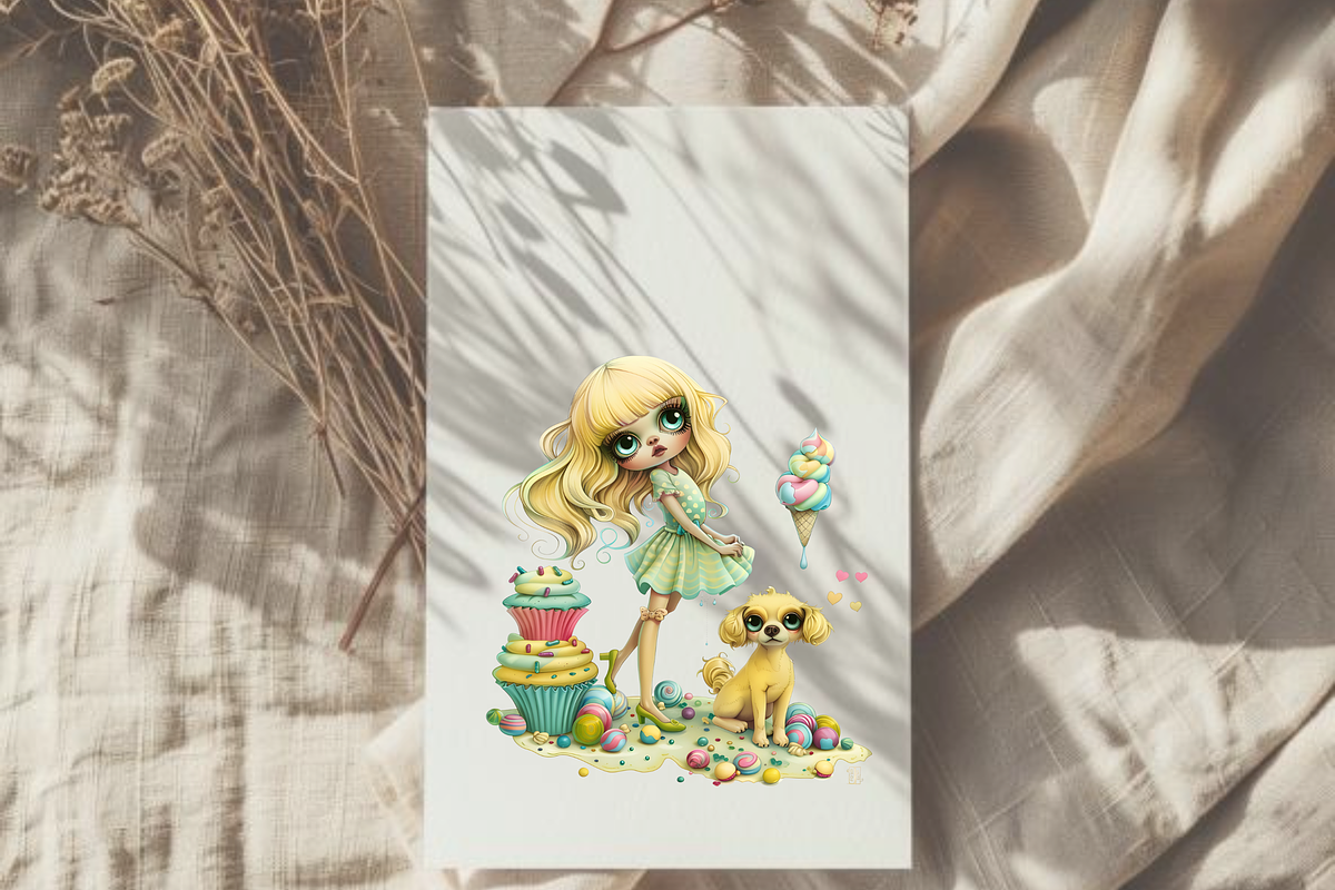 CANDYLAND QUIRKY FRIENDS CLIPART, a Person Illustration by Daring Digies (Photo 6 of 8)