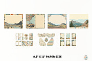Road Trip Junk Journal Kit, a Decorative Illustration by Seaside Whiskers (Thumbnail 3 of 5)