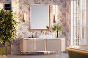 Bathroom Wallpaper Interior Mockup 3, a Household Mockup by Mocart (Thumbnail 4 of 9)