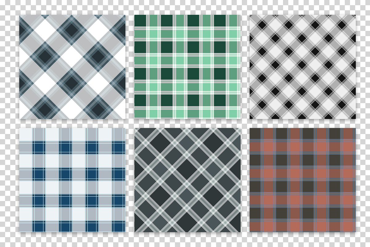 Complex Tartan Plaid Pattern Set, a Pattern Graphic by Gfx Expert Team (Photo 3 of 3)