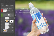 Water Bottle Mockup #07, a Product Mockup by alexandeerco (Thumbnail 5 of 5)
