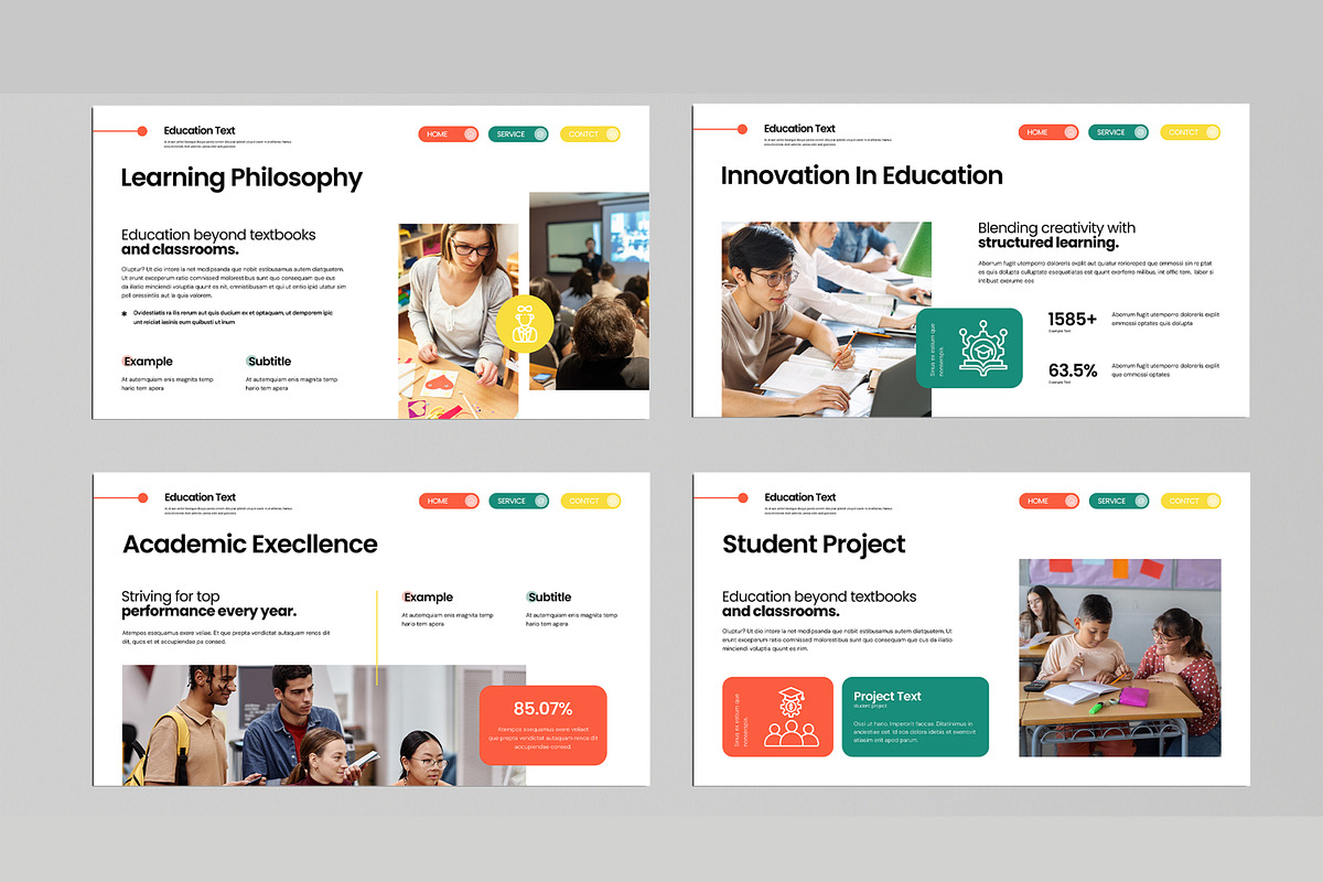 Smart Education Presentation Design, a Presentation Template by MightyDesign (Photo 3 of 8)
