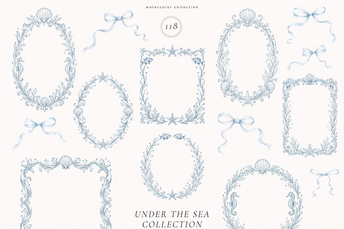 Under The Sea Collection, an Animal Illustration by PeDe Designs (Photo 6 of 7)