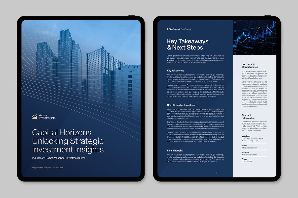 Ebook / Digital Brochure Template, a Brochure Template by BrandPacks (Photo 5 of 6)
