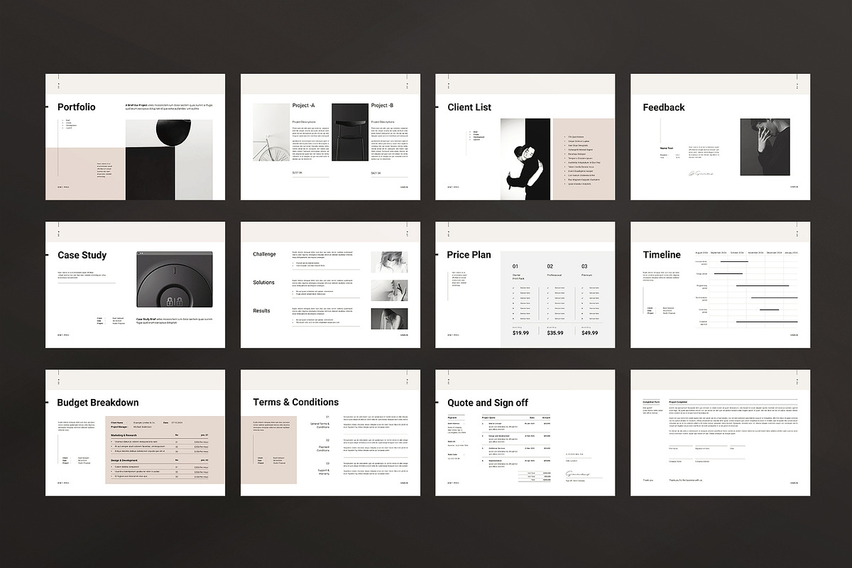 Project Proposal Landscape Template, a Brochure Template by ArtisanaAura (Photo 14 of 14)