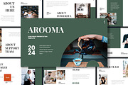 Arooma - Powerpoint Template, a Presentation Template by inspirasign (Thumbnail 1 of 4)