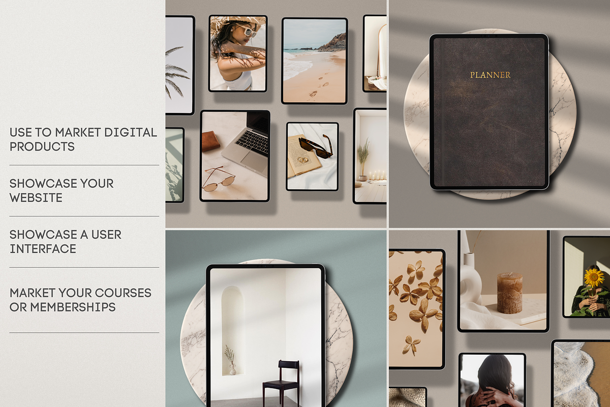Canva iPad Mockups, a Mockup by Asha Glenn Design Studio (Photo 10 of 14)