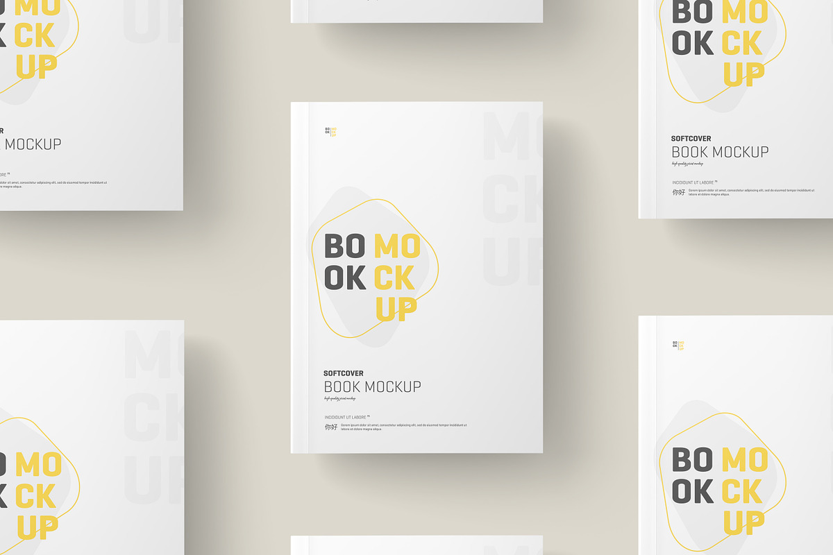 Softcover Book Mockup, a Books & Magazine Mockup by Toasin Studio (Photo 16 of 20)