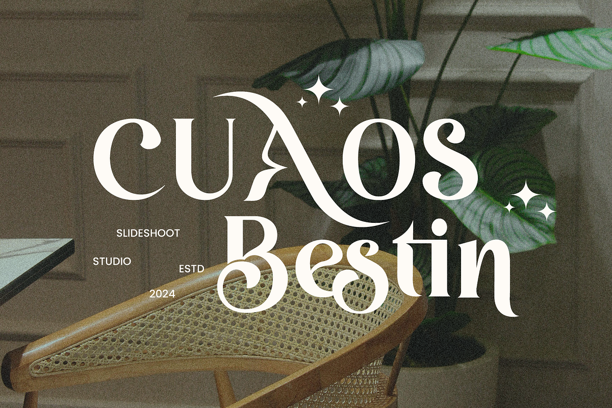 Cuaos Bestin || Serif Font, a Serif Font by Idea Studio (Photo 1 of 10)