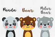 Cute Animals Portrait Illustration 1, an Animal Illustration by Vectorheroes (Thumbnail 4 of 9)