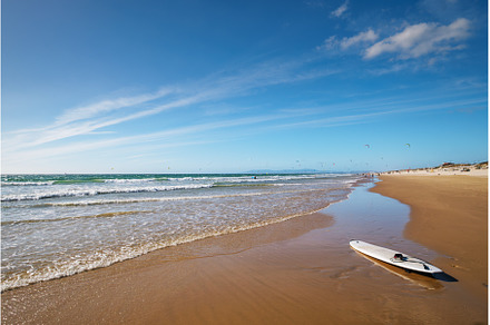 Atlantic ocean beach at Fonte da, a Sports & Recreation Photo by f9photos