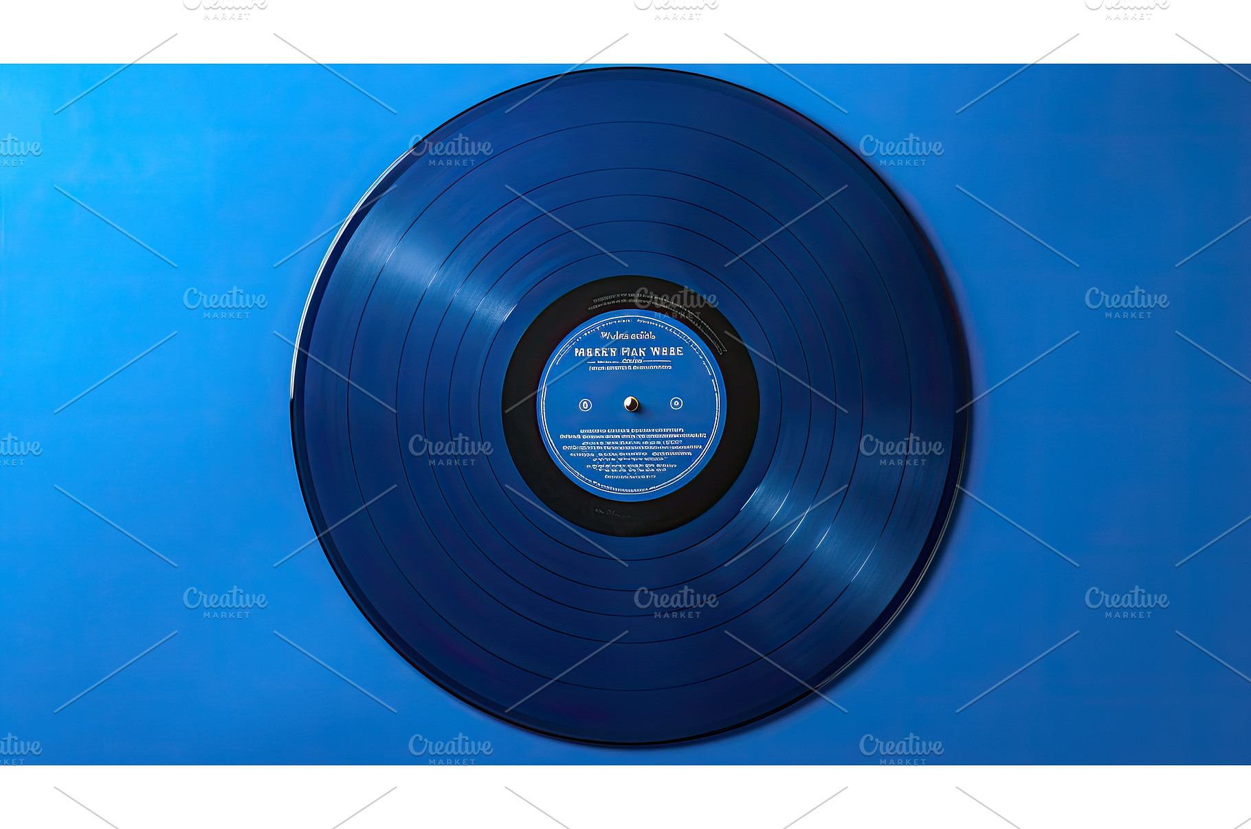 vinyl blue cover ai generated, a Background Photo by pikepicture