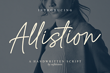 Allistion - Handwritten Script