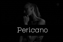Pericano Display Typeface