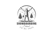 18 Snowboarding Logos Templates, a Branding & Logo Template by Art Design (Thumbnail 14 of 26)
