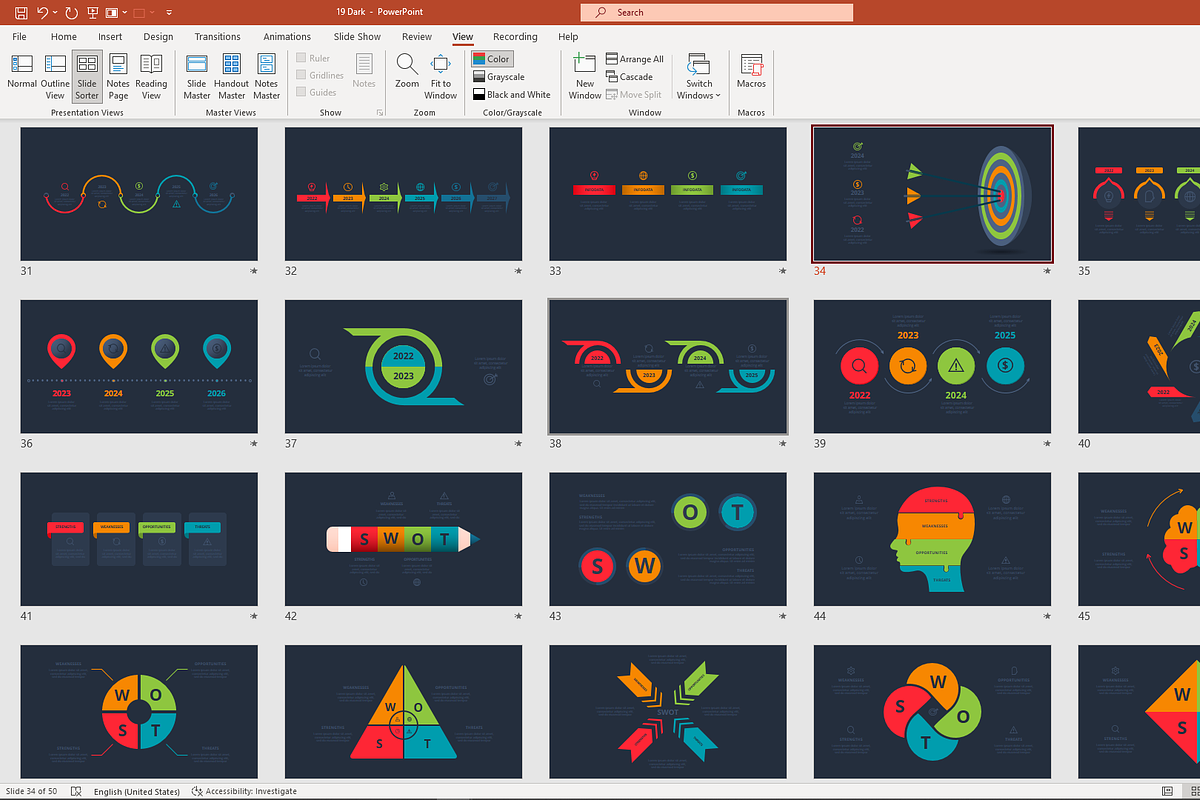 Milestone Timeline Template, a Presentation Template by Infographics project (Photo 11 of 13)