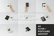 A6 Flyer / Postcard Mock-Up, a Print Template by Mockstore (Thumbnail 1 of 11)