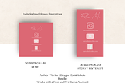 Canva Social Media Template Bundle, a Social Media Template by Little Creative Scribbles (Thumbnail 9 of 9)