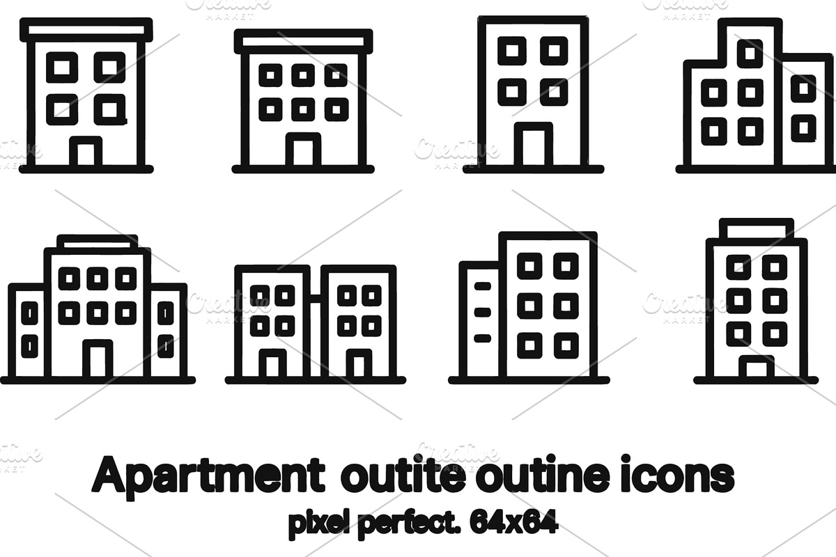 Vector illustration of apartment, an Object Illustration by ZinetroN