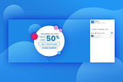 Saprol Social Media Kit, a Social Media Template by CaDesign (Thumbnail 5 of 6)