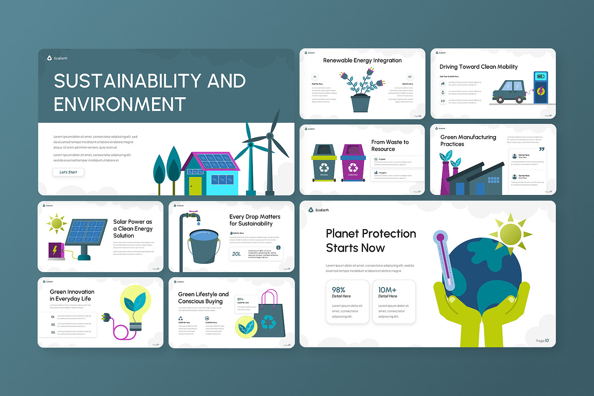 Sustainability and Environment KEY, a Presentation Template by Antstheme (Photo 4 of 4)