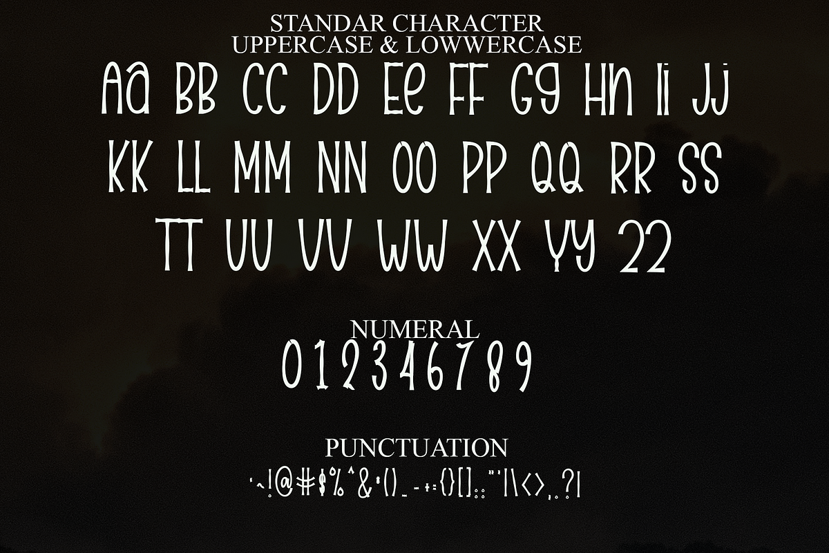 Spooky Halloween, a Sans Serif Font by InermediaSTUDIO (Photo 4 of 7)