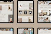 Interior Design Website Template, a Websites & App Template by Prodesign (Thumbnail 3 of 5)