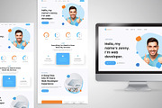 Graphio - Portfolio Landing Page, a Landing Page Template by Pixy Digital Canvas (Thumbnail 3 of 9)