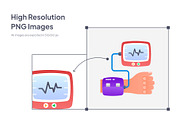 Medical Lab and Test Icon Set, a Duotone Icon by Prosymbols (Thumbnail 4 of 8)