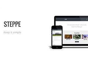 Steppe - Simple Responsive Blog and