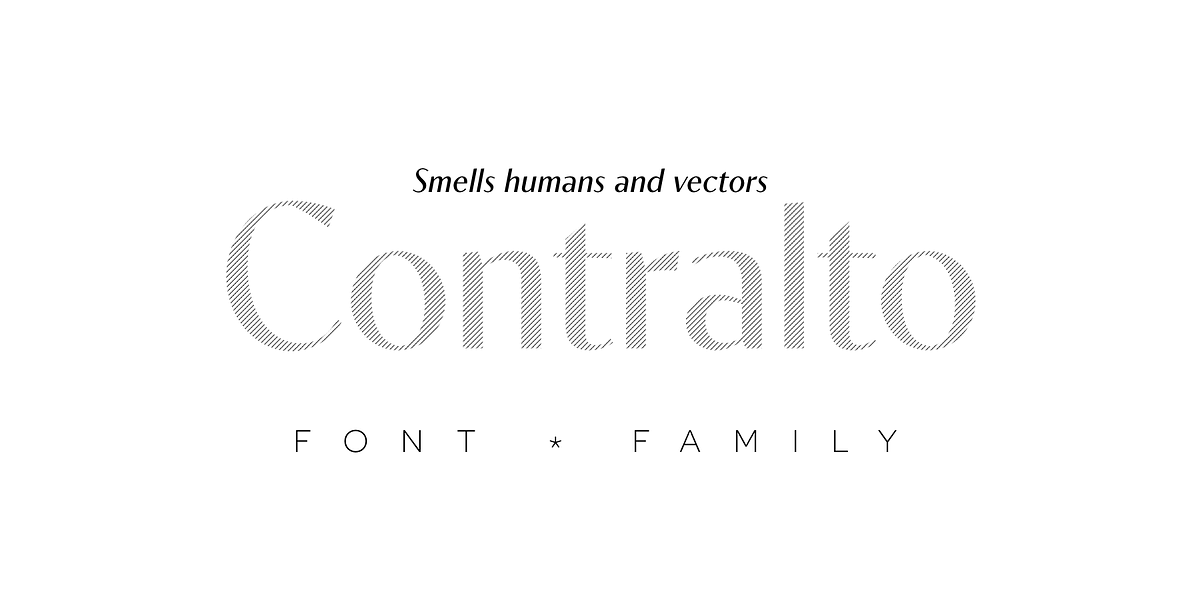 Contralto, a Sans Serif Font by Synthview Type Design (Photo 1 of 10)