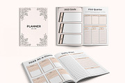 2022,2023 Planner Template Canva V13, a Stationery Template by LaxmiOwl (Thumbnail 2 of 7)