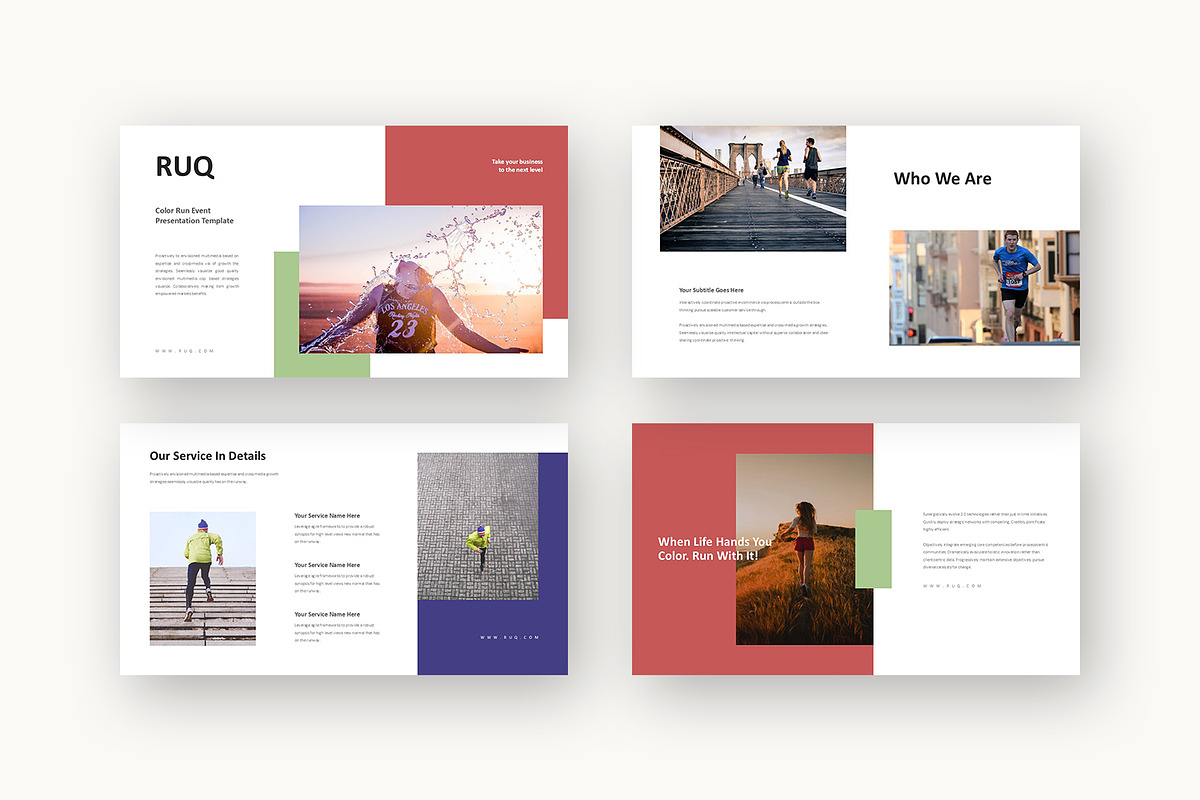 Ruq : Marathon Event Keynote, a Presentation Template by Punkl Camp (Photo 2 of 16)