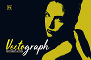 Vectograph Photoshop Action, an Action Add-On by Effect-Hub (Thumbnail 1 of 17)