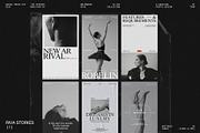 RIVA | Social Media Kit Story Bundle, a Social Media Template by Prapti Design (Thumbnail 1 of 10)