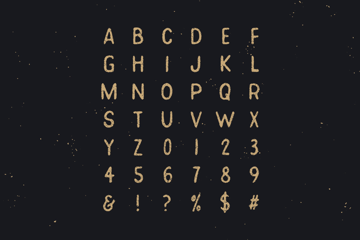 Pearl District - Hand Drawn Font preview 2