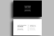 Black And White Business Card, a Card Template by MightyDesign (Thumbnail 2 of 6)