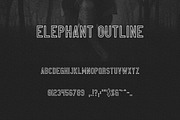 Elephant Font Family -50%, a Sans Serif Font by VP Fonts (Thumbnail 11 of 14)