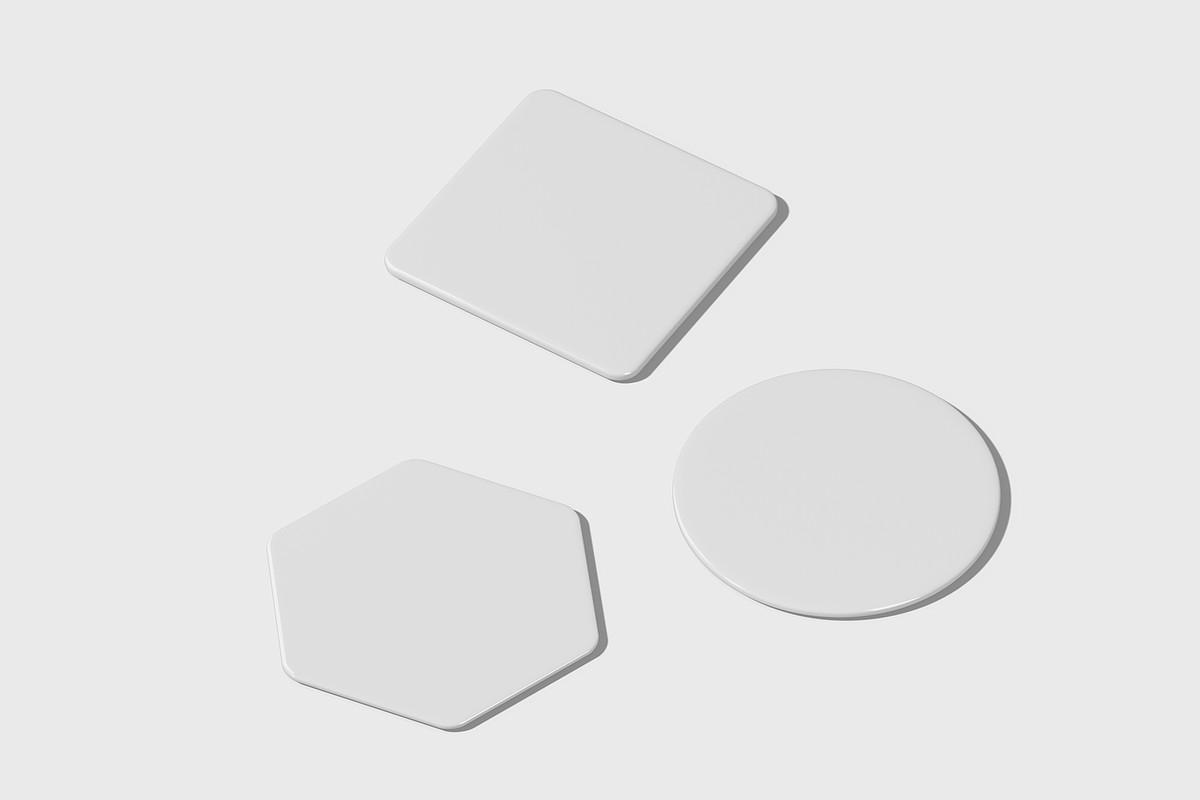 Coaster Mockup, a Product Mockup by Permadi Creative (Photo 3 of 5)