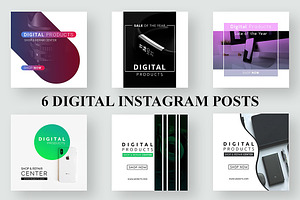 Instagram Ad Templates - 54 Banners