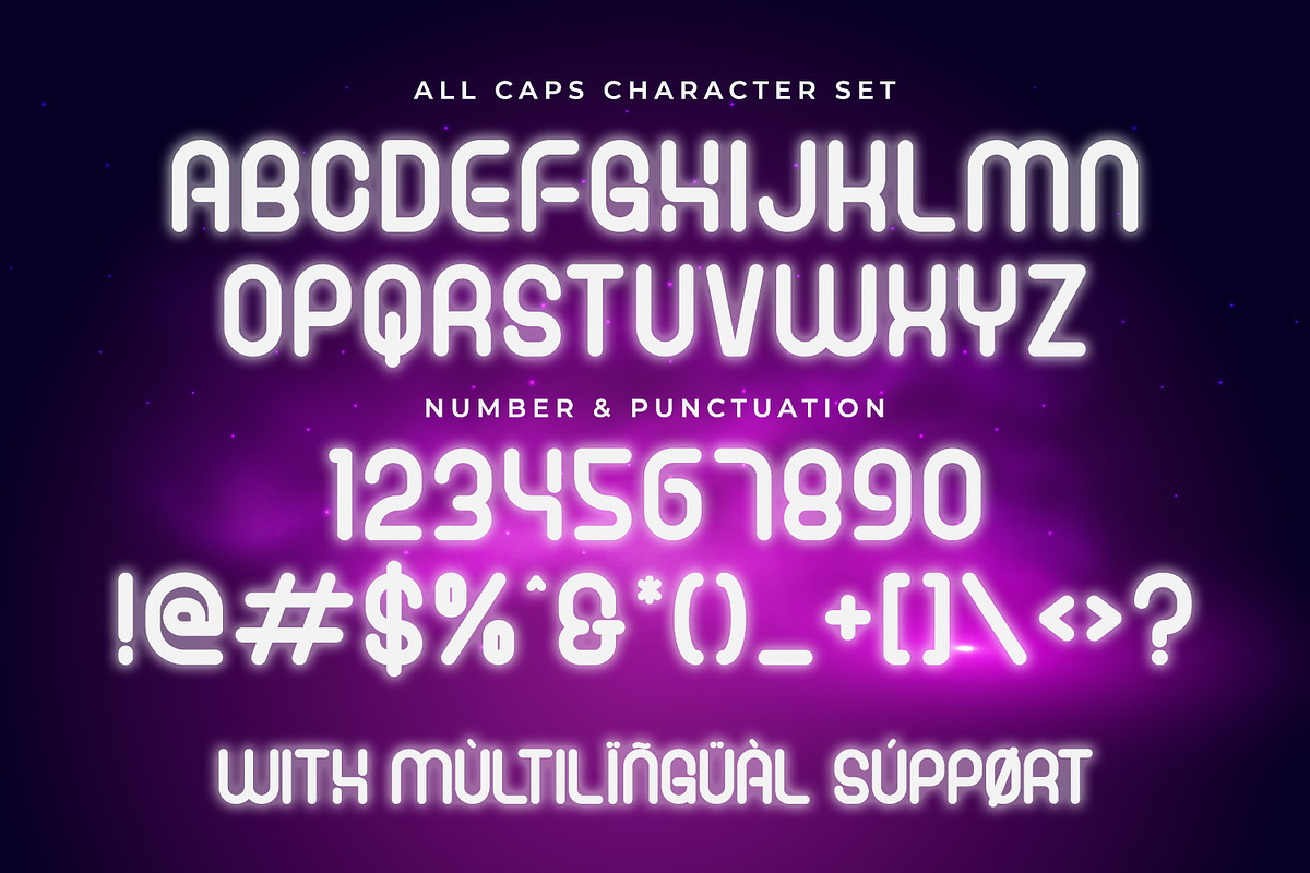 Epic Techno - Futuristic Font, a Sans Serif Font by BlancaLab Studio (Photo 7 of 7)